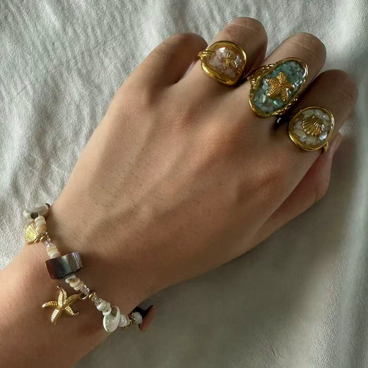 Chain Pearl - Shell Mix